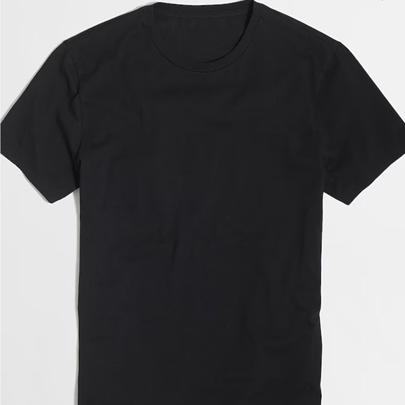 NWT Men’s JCrew Factory Slim Fit Short Sleeve Jersey Crew Neck Tee - Black Small - Picture 1 of 2